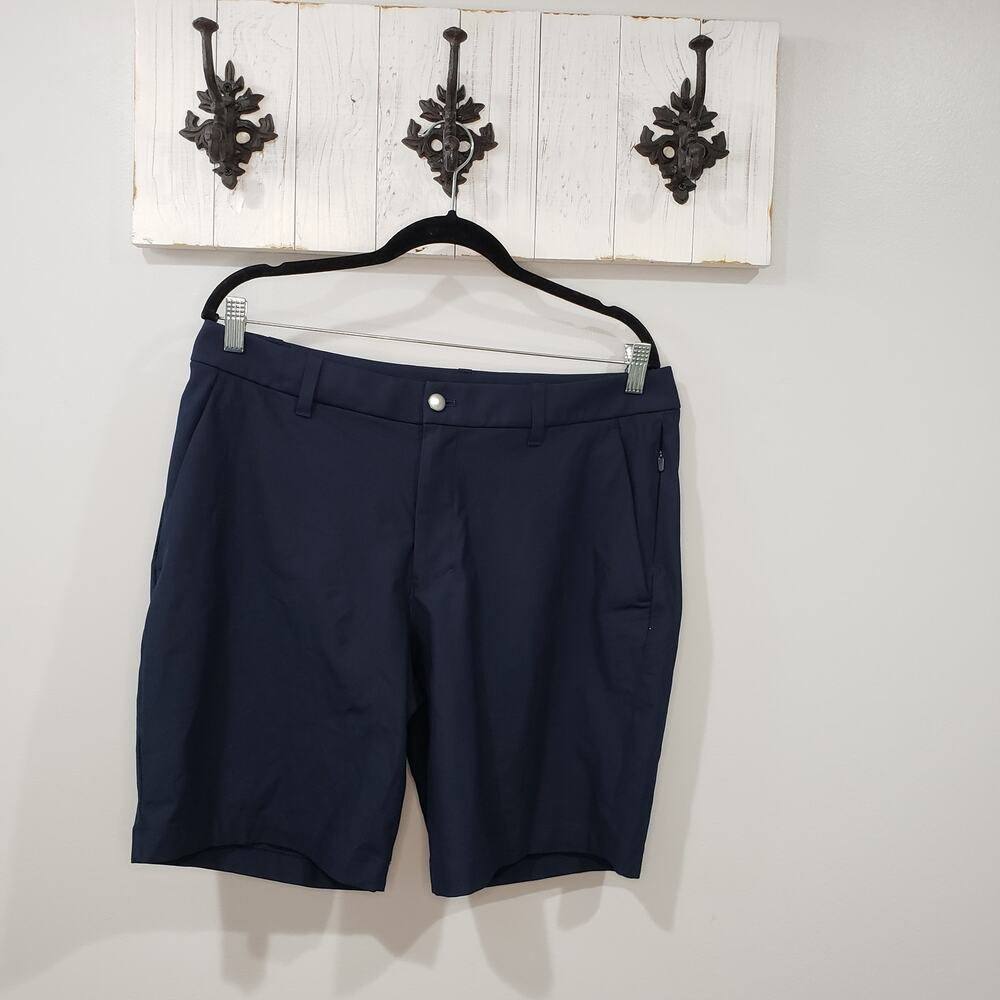 Lululemon Mens Shorts Size 34 Navy 9 Inch Athletic Training M7BMIS